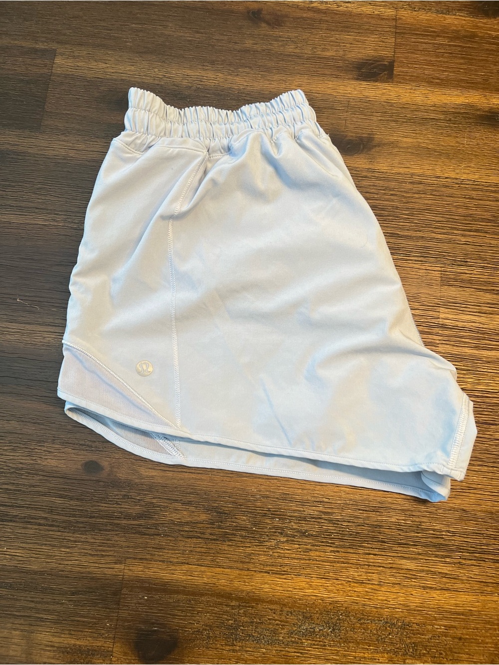 Lululemon athletic shorts light blue